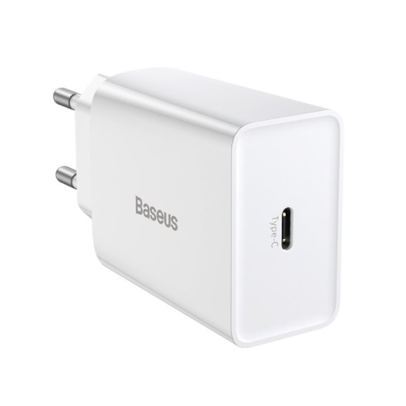 Baseus CCFS-SN02 Speed Mini töltő USB-C 20W Fehér