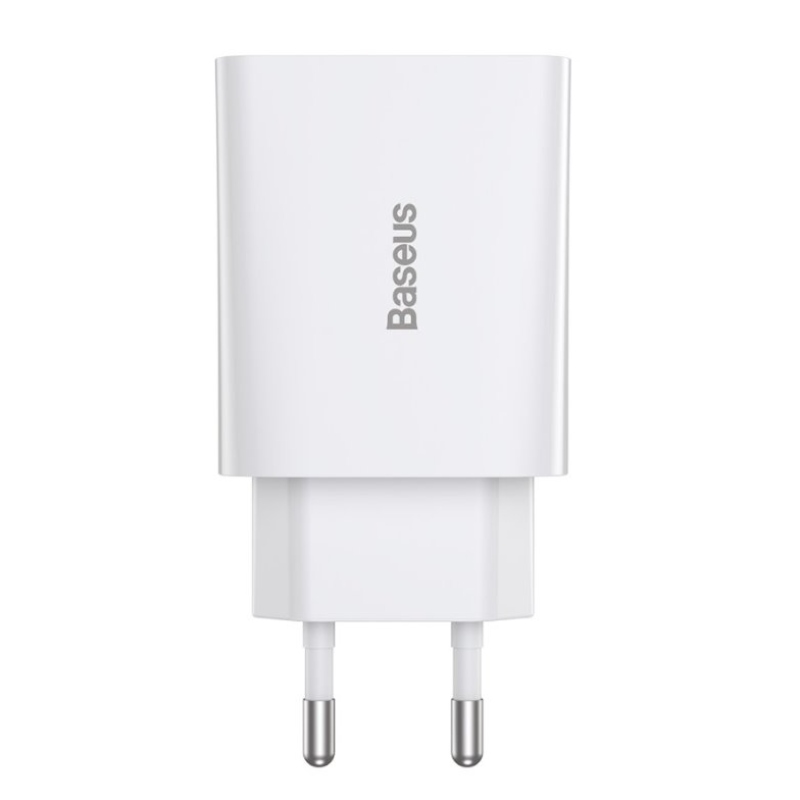 Baseus CCFS-SN02 Speed Mini töltő USB-C 20W Fehér