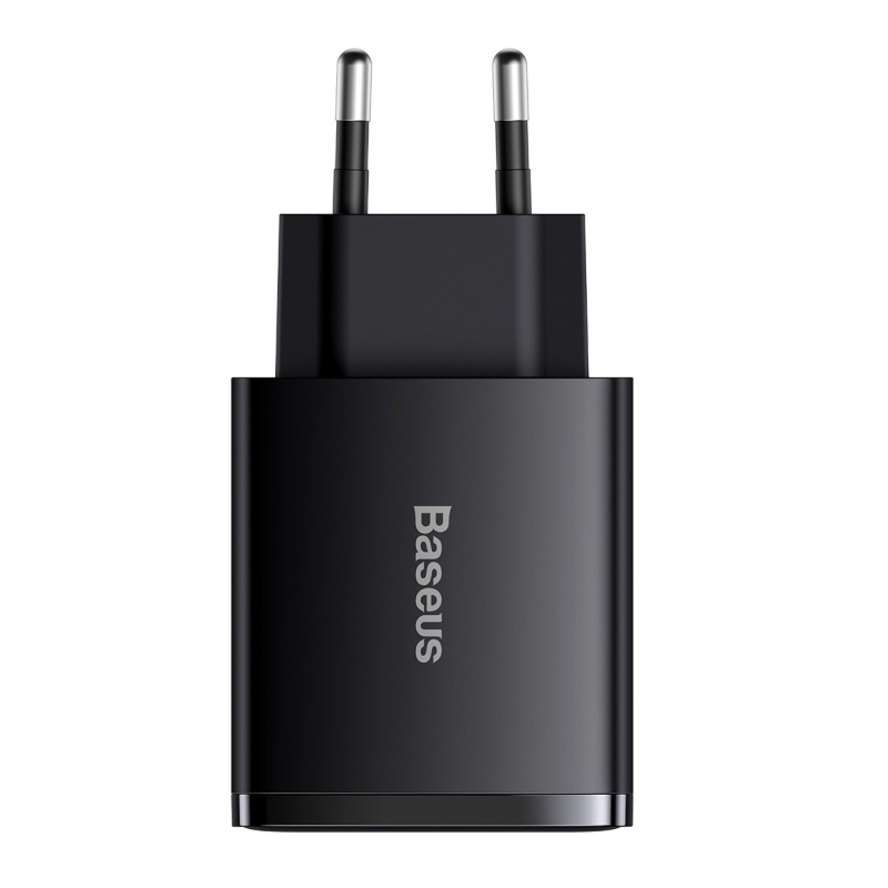 Baseus CCXJ-E01 Kompakt gyorstöltő USB-C 30W Fekete