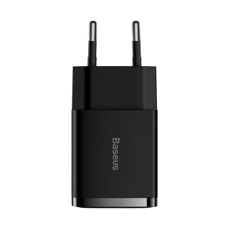 Baseus CCXJ010201 Kompakt töltő 2xUSB 10.5W fekete