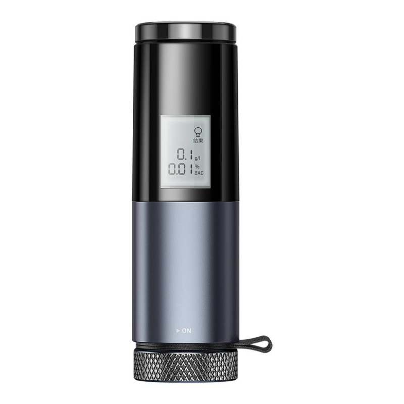 Baseus CRCX-01 digitális alkoholtesztelő fekete színű