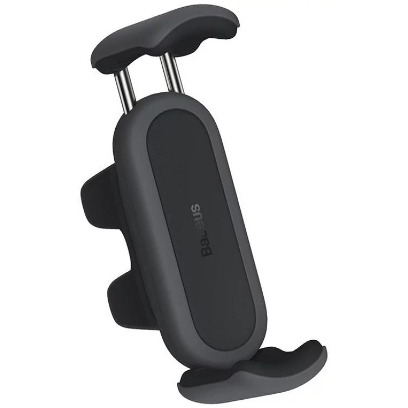 Baseus SUGP000001 Acélágyú 2 légkifolyós telefon tartó fekete