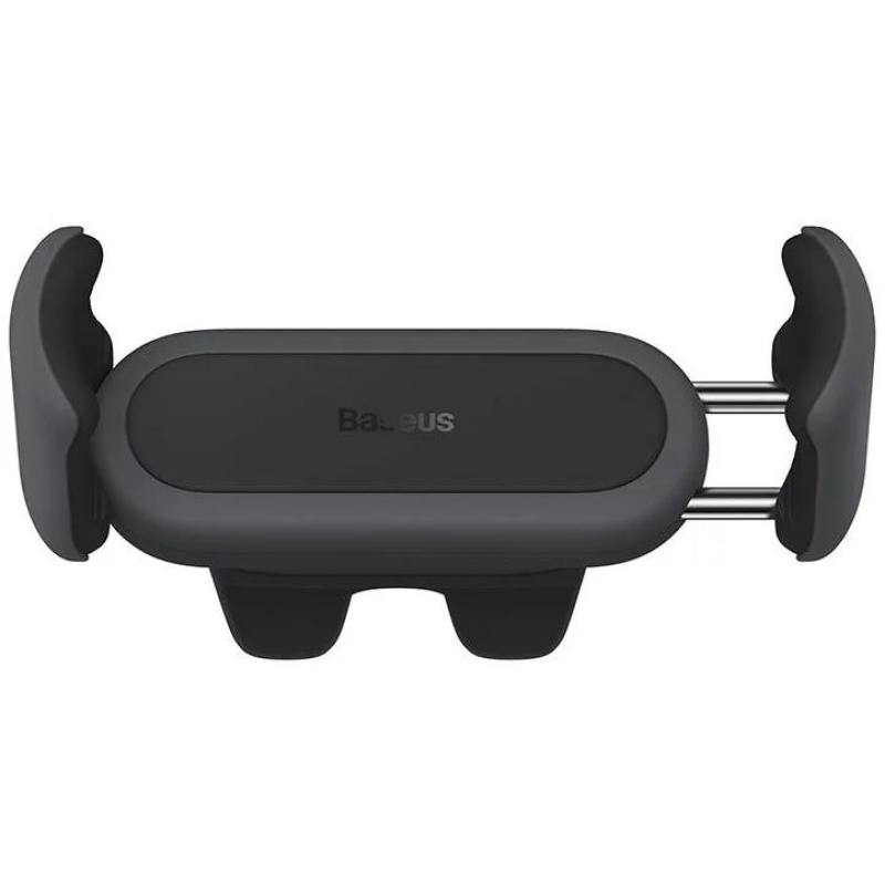 Baseus SUGP000001 Acélágyú 2 légkifolyós telefon tartó fekete