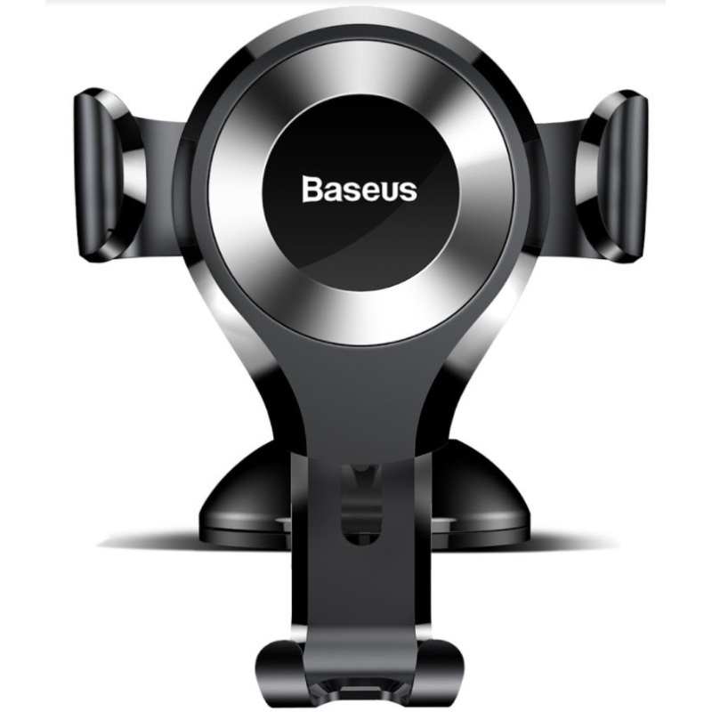 Baseus SUYL-XP0S Osculum Gravitációs autós tartó fekete/ezüst színben