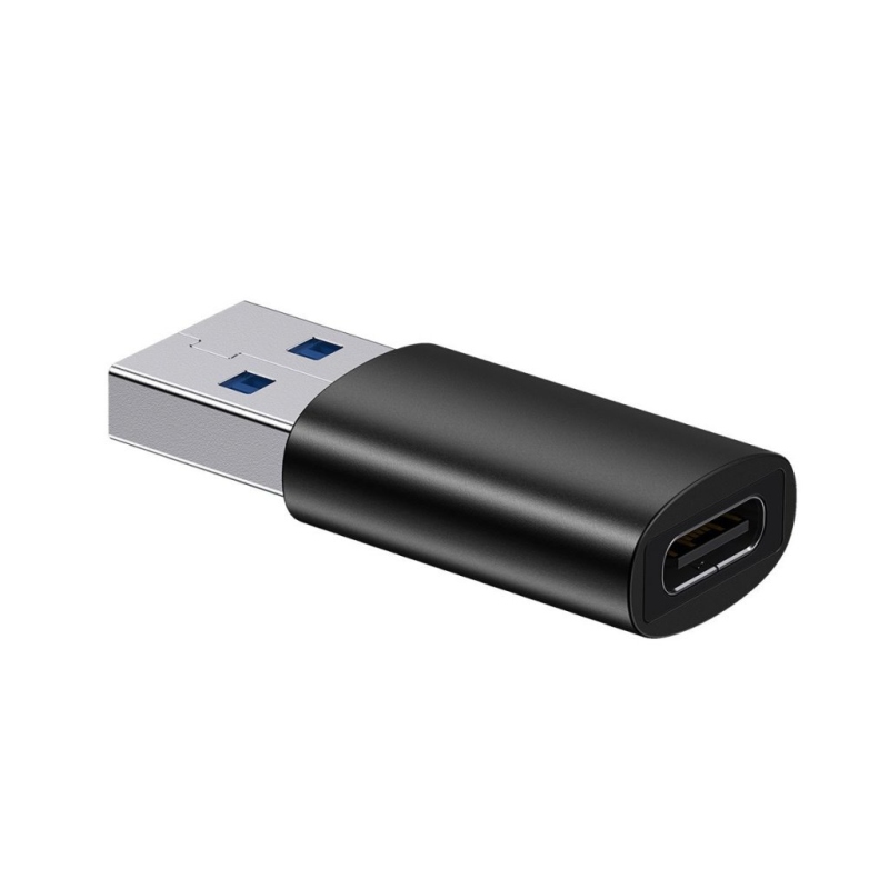 Baseus ZJJQ000103 Ingenuity Mini OTG adapter USB-C USB-A kékre