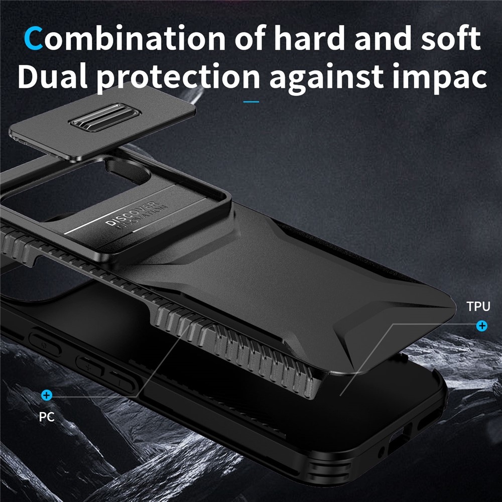 Fedél ellenálló borítás a Google Pixel 10 Pro-hoz - fekete