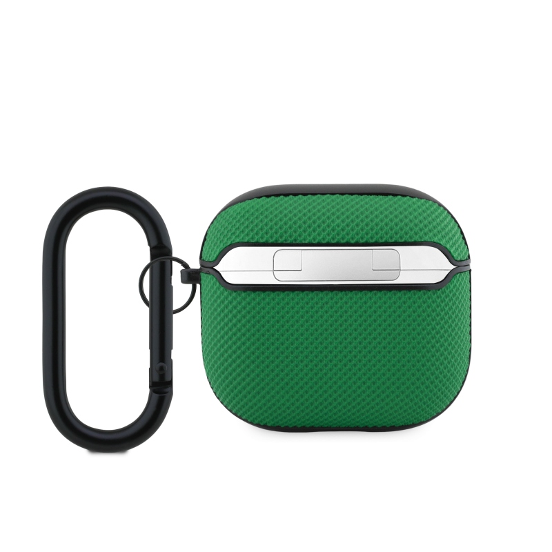 Lacoste Petit Pique Croc Logo Patch tok az AirPods 4 készülékhez Zöld