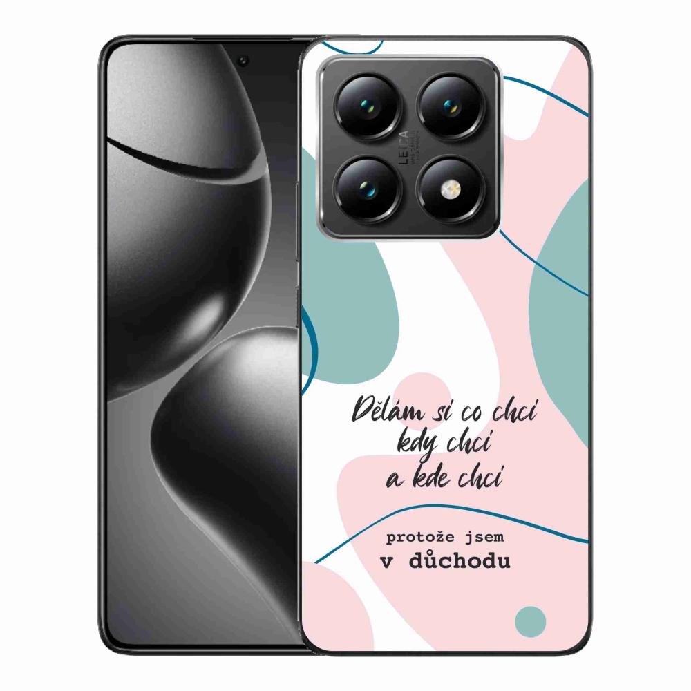 Gél borító mmCase a Xiaomi 14T-hez - vicces szöveg 10 fehér háttérrel