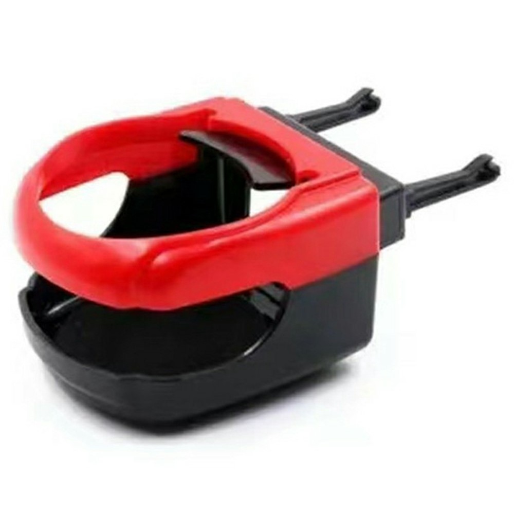 Autós pohártartó szellőzőrácsra - piros