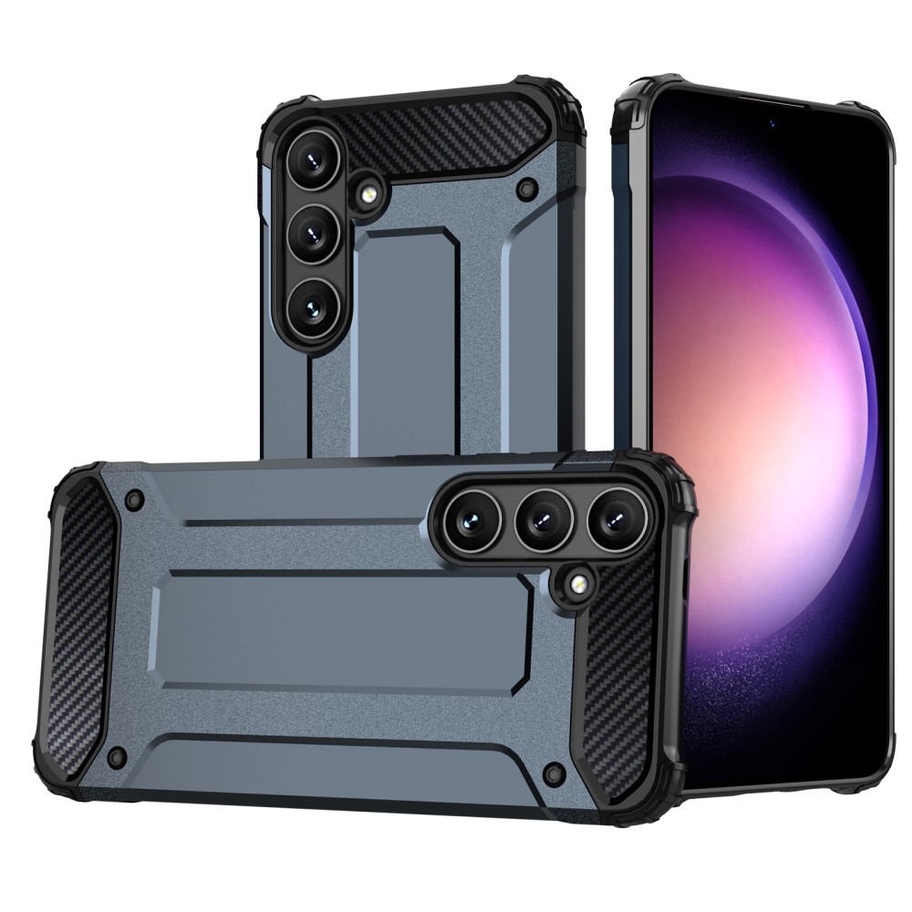 Tartós páncél borítás Samsung Galaxy S24 készülékhez - sötétkék