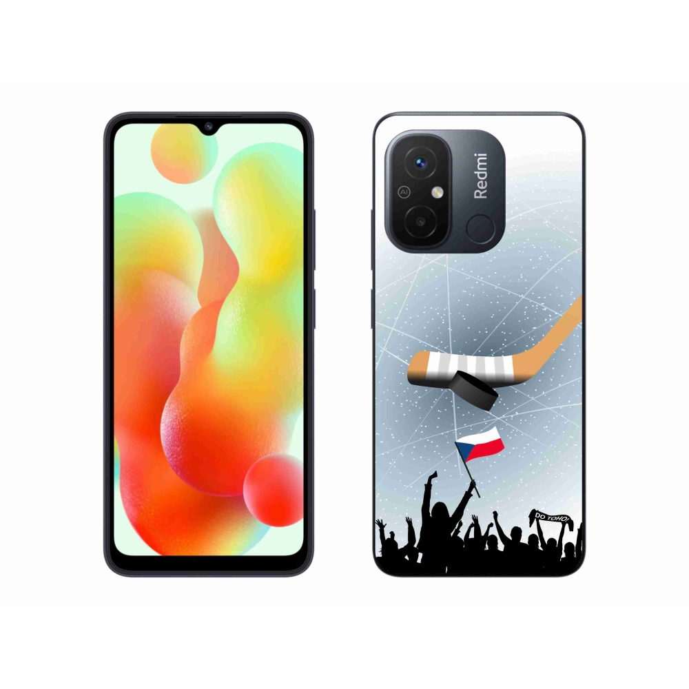 Gél borítás mmCase a Xiaomi Redmi 12C-hez - hoki szurkolóknak