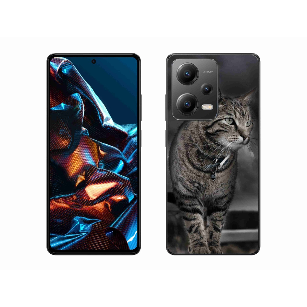Gél borítás mmCase a Xiaomi Redmi Note 12 Pro 5G-hez - macska