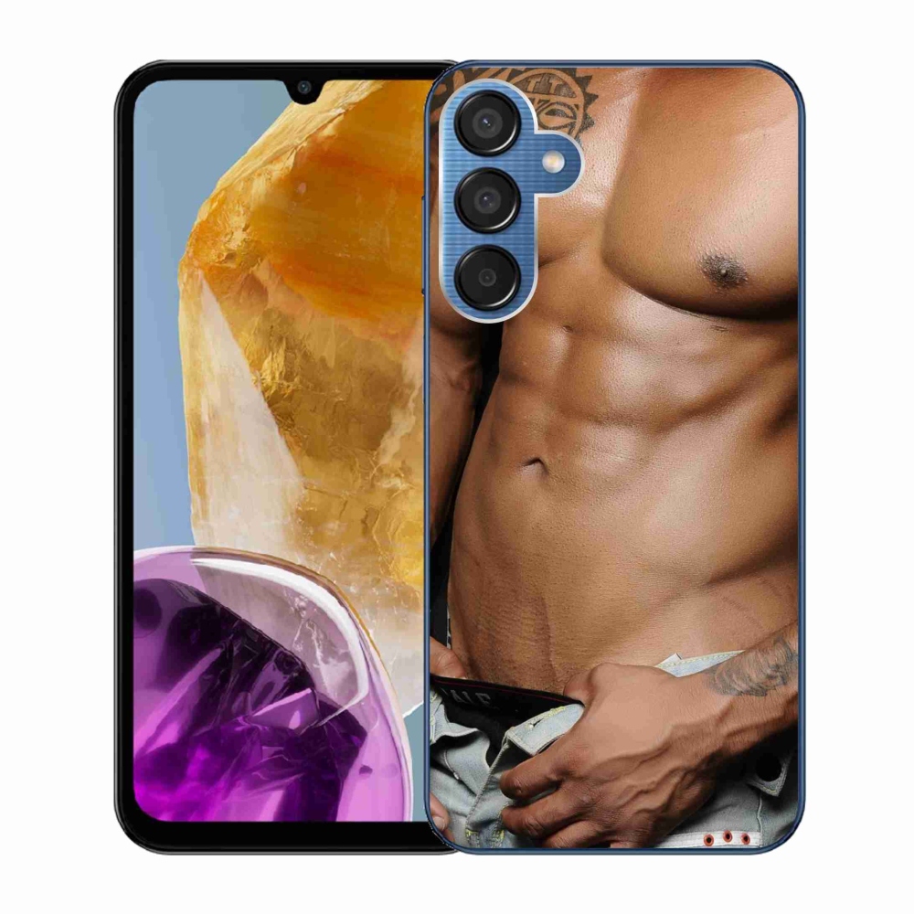 Gél borítás mmCase Samsung Galaxy M15 5G - szexi férfi