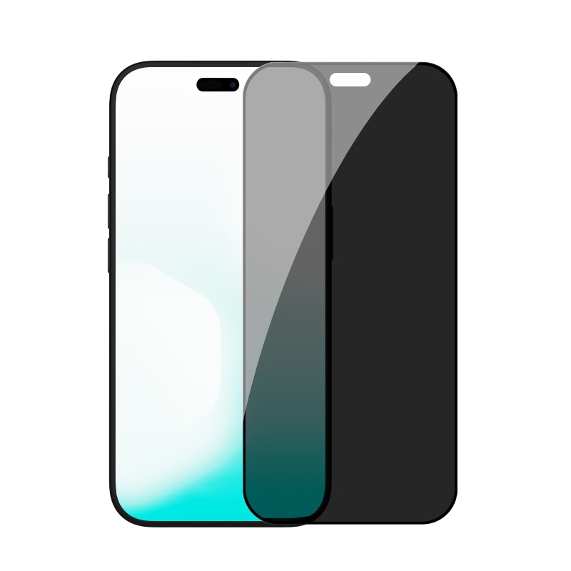 Nillkin 0,25 mm-es Guardian 2,5D edzett üveg az Apple iPhone 18 Pro Black készülékhez (felhelyező eszközzel)