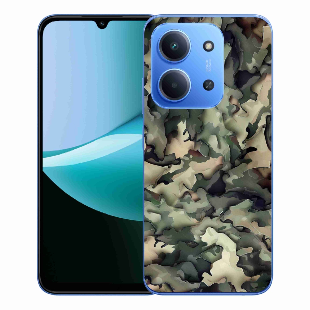 Gél borítás mmCase a Xiaomi Redmi 15C 4G/5G (173mm) - terepszínű mintázat 9