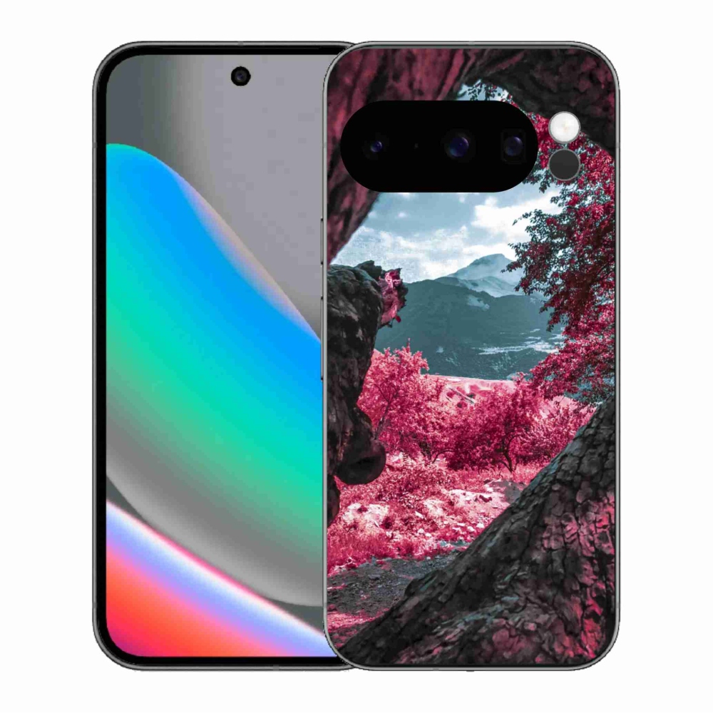 Gél borítás mmCase a Google Pixel 10 Pro-n - hegyi kilátás