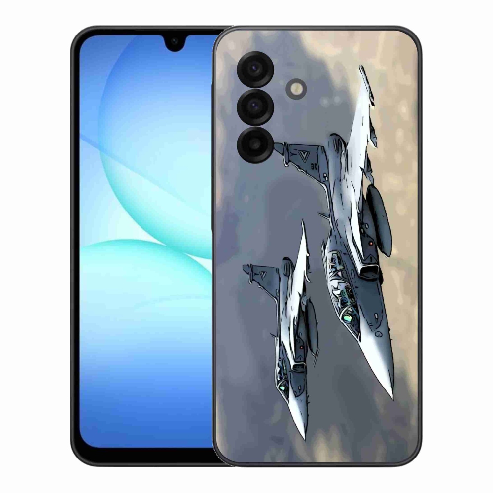 Gél borítás mmCase Samsung Galaxy A17 4G/5G - vadászrepülőkhöz