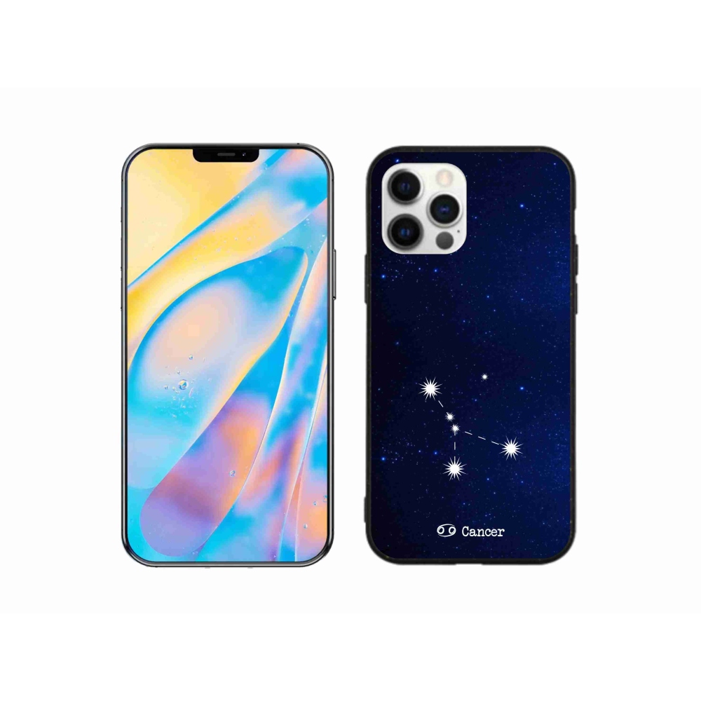 Gél borítás mmCase iPhone 12 készülékhez - Rák csillagkép