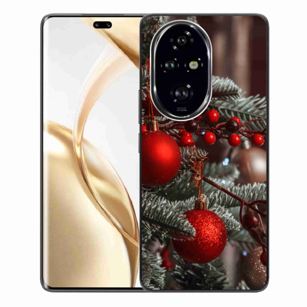 Gél borítás mmCase a Honor 200 Pro 5G számára - karácsonyi dekorációk 2