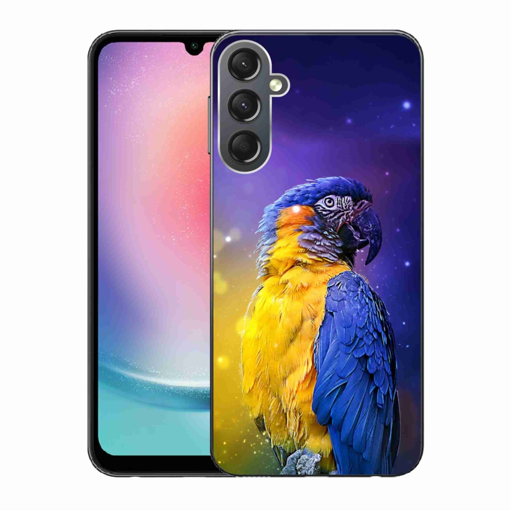 Gél tok mmCase Samsung Galaxy A24 készülékhez - papagáj ara 1