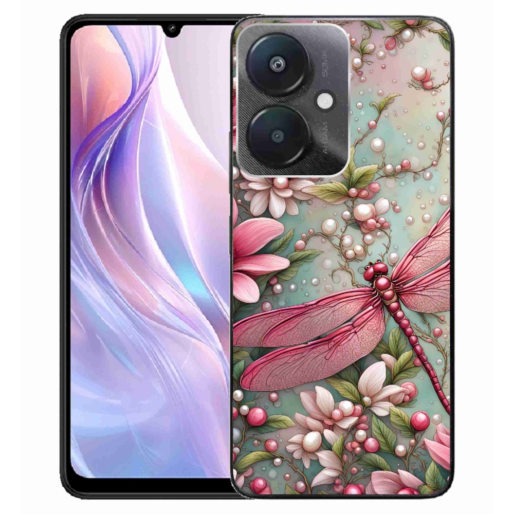 Gél borítás mmCase a Xiaomi Redmi 13C 5G számára - szitakötő