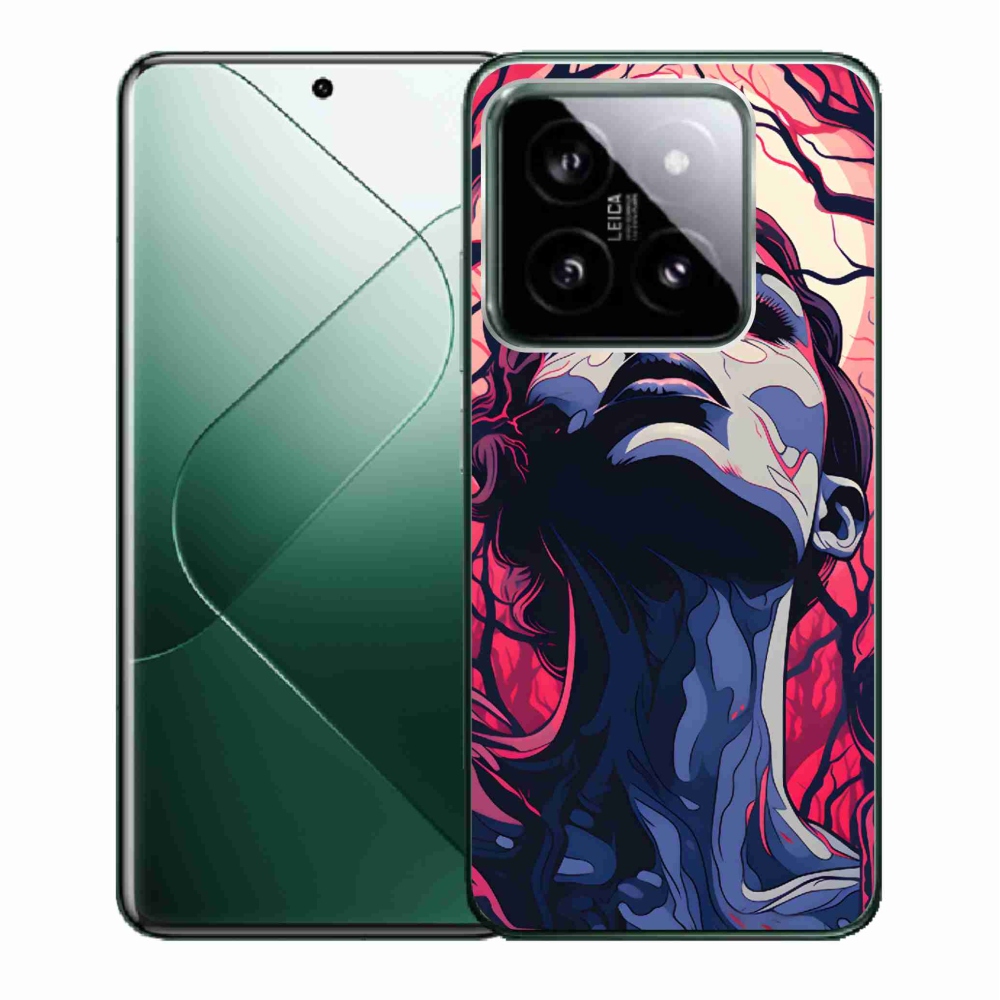 Gél borító mmCase a Xiaomi 14 - absztrakt archoz