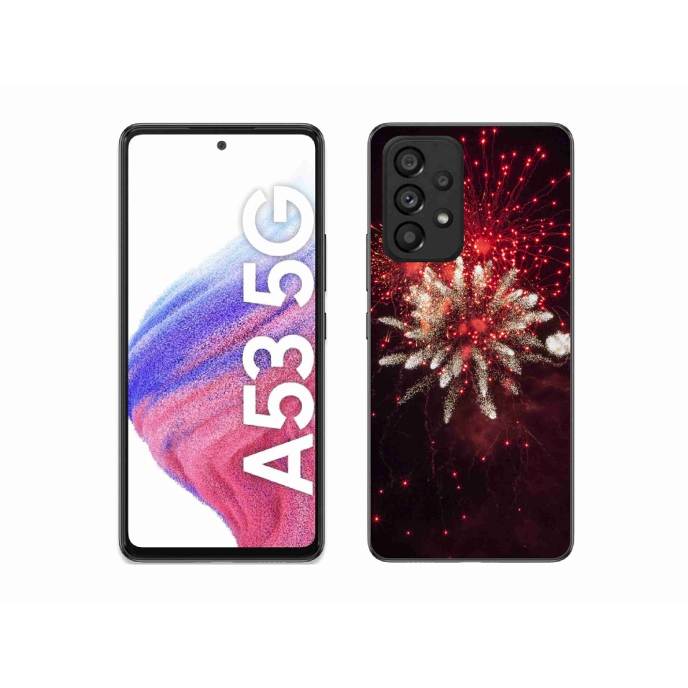 Gél borítás mmCase Samsung Galaxy A53 5G - tűzijáték