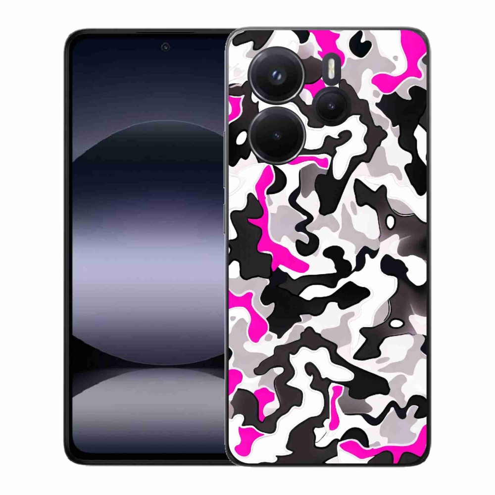 Gél borítás mmCase a Xiaomi Redmi Note 14-hez - terepszínű minta 5