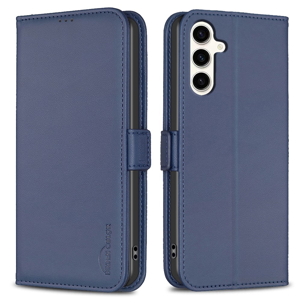 BNF könyvtáska Samsung Galaxy S24 FE készülékhez - kék