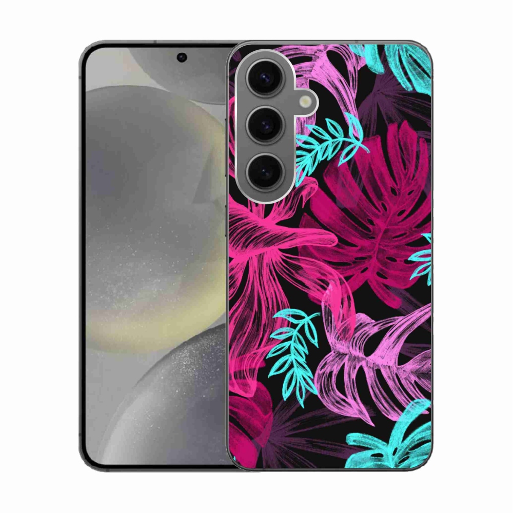 Zselés borítás mmCase Samsung Galaxy S24 - virágok 1