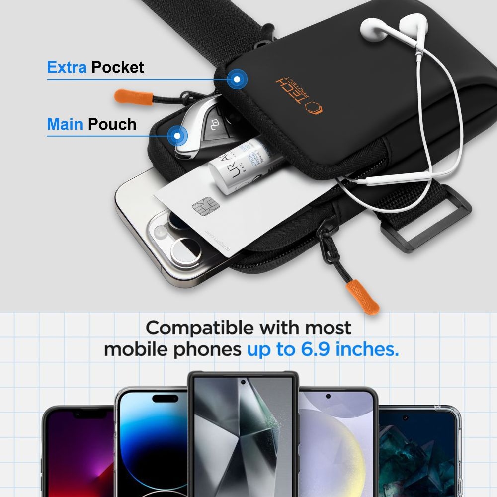Tech-Protect M7 univerzális sporttok 6,9