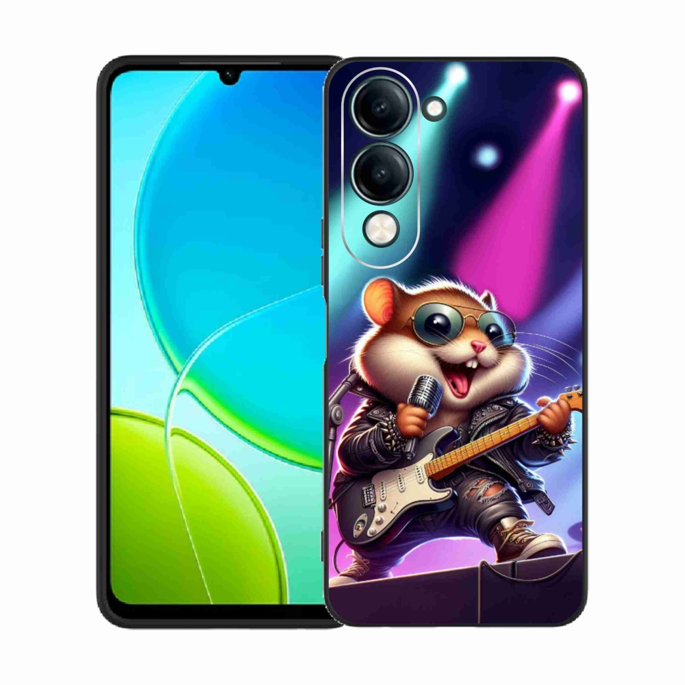 Gél borítás mmCase a Vivo Y29s 5G-hez - hörcsög hintaló