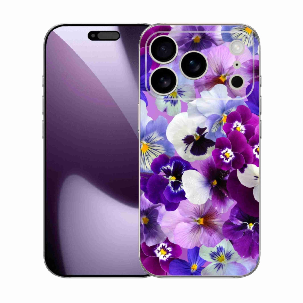 Zselés borítás mmCase iPhone 17 Pro készülékhez - virágok 9