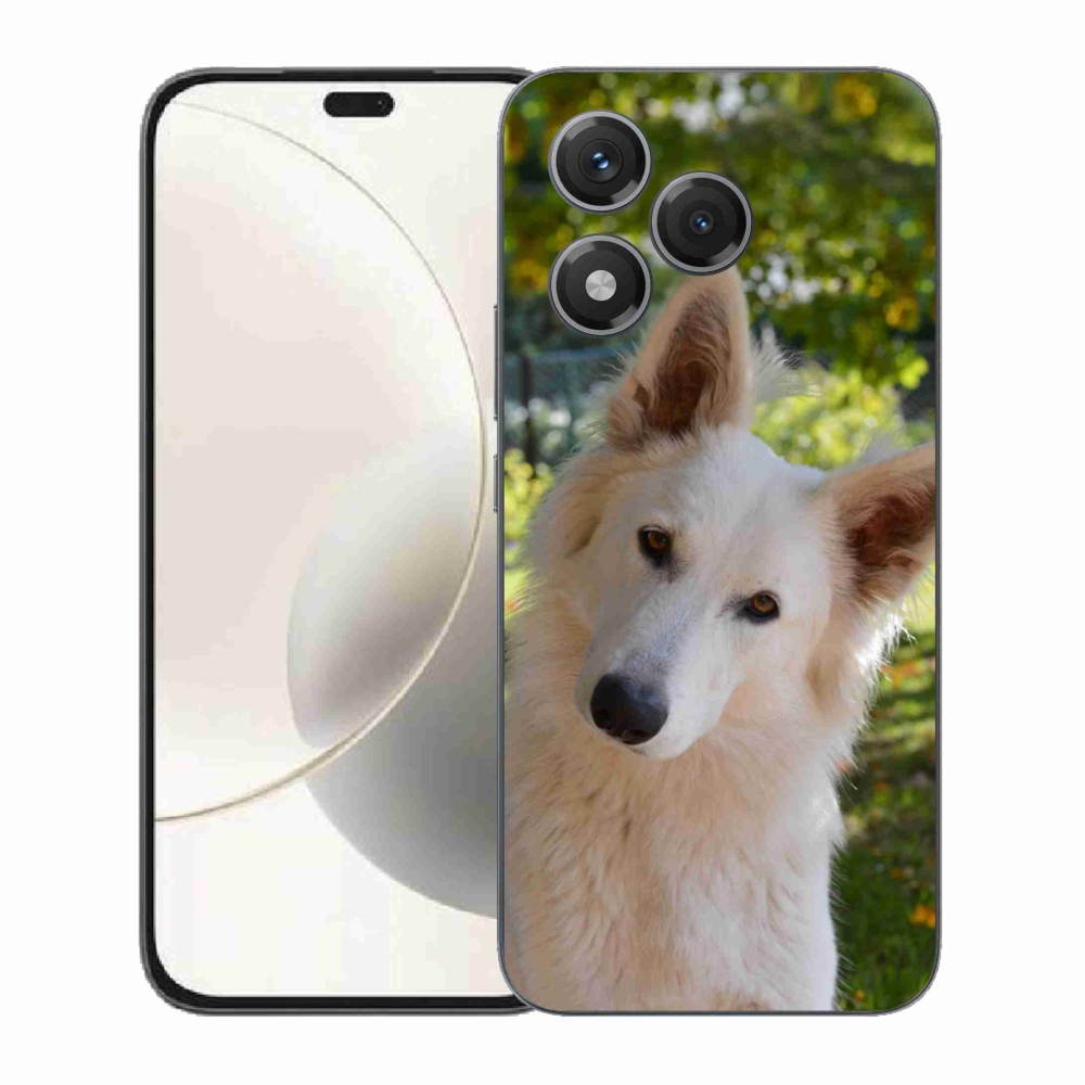 Gél borítás mmCase a Honor 400 Lite készülékhez - Fehér svájci juhász 1