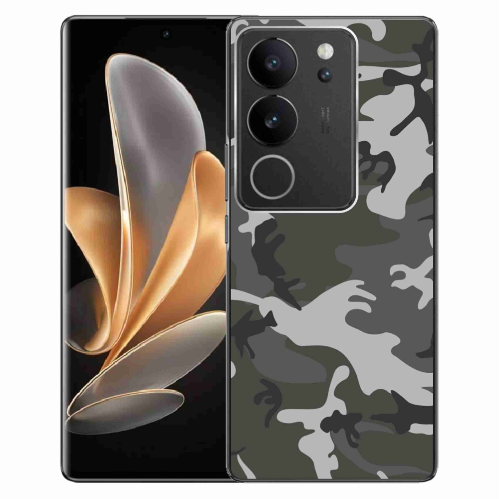 Gél borítás mmCase a Vivo V29 5G-hez - álcázó mintázat