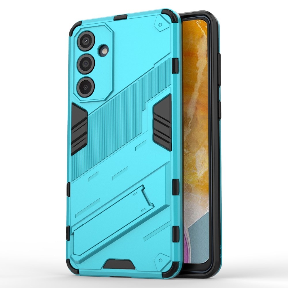 Tartós borítás Samsung Galaxy M55 5G készülékhez - világoskék színben