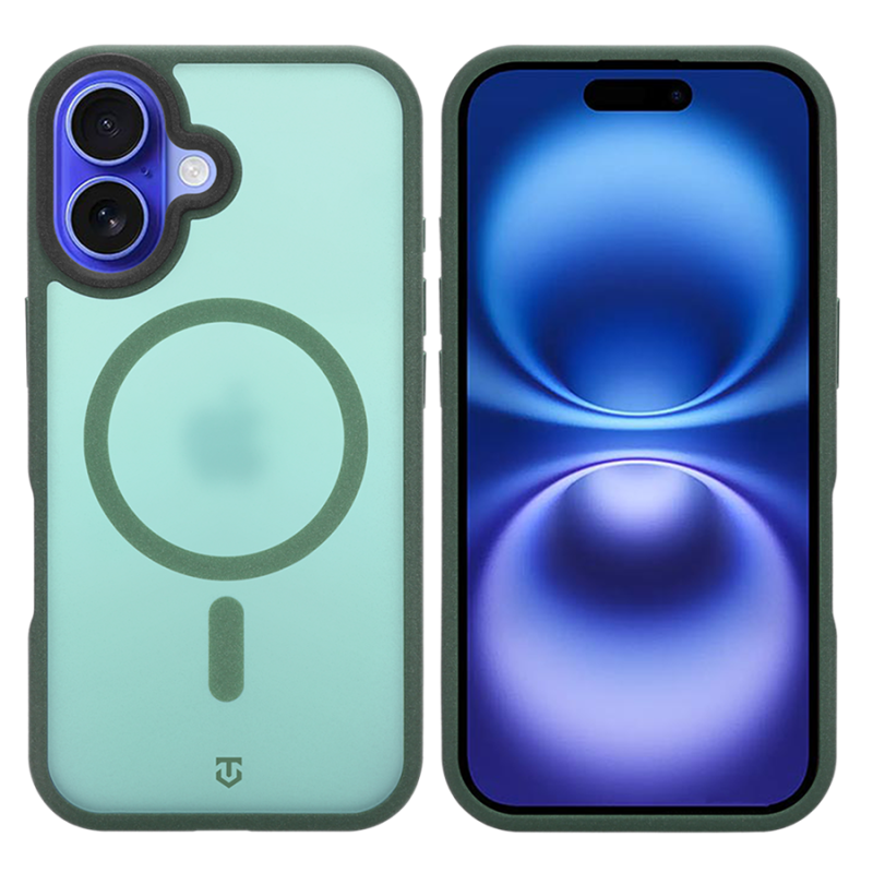 Tactical MagForce Hypersand tok az Apple iPhone 16-hoz, Forest Green színben