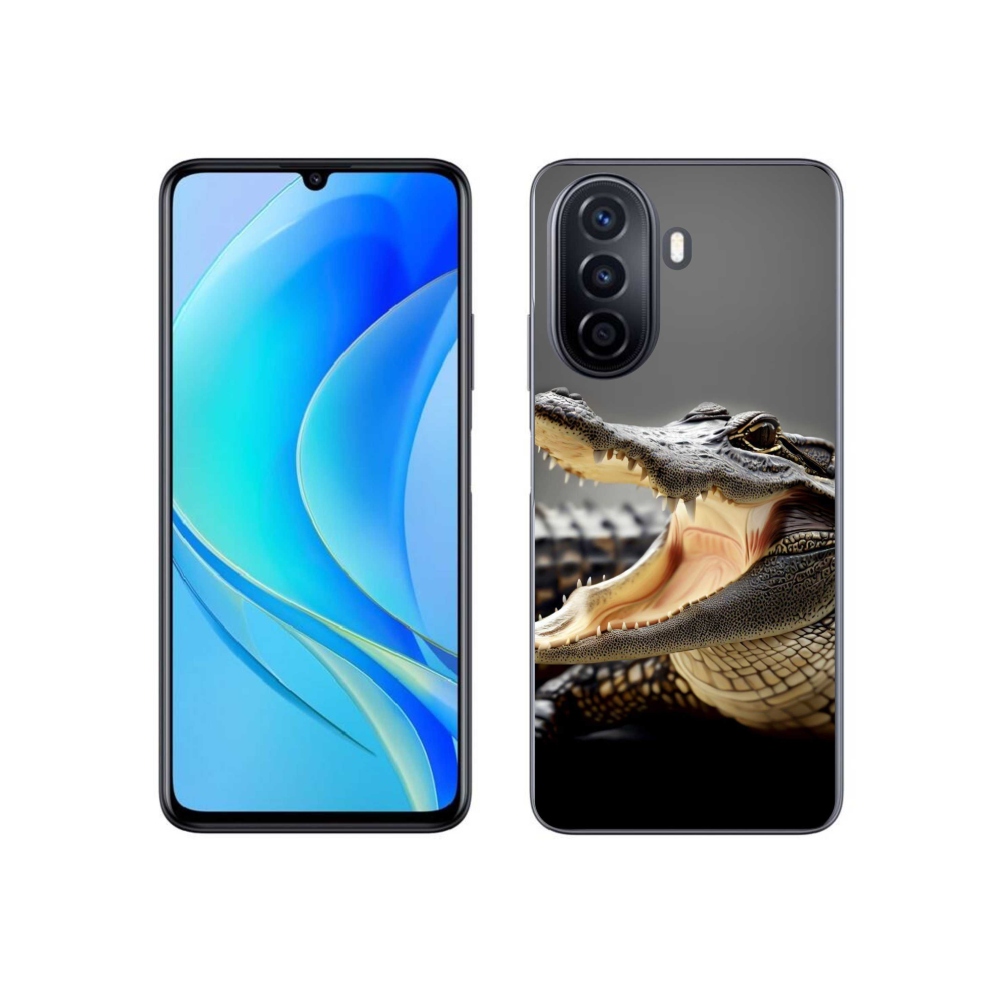 Gél borítás mmCase a Huawei Nova Y70 készülékhez - krokodil