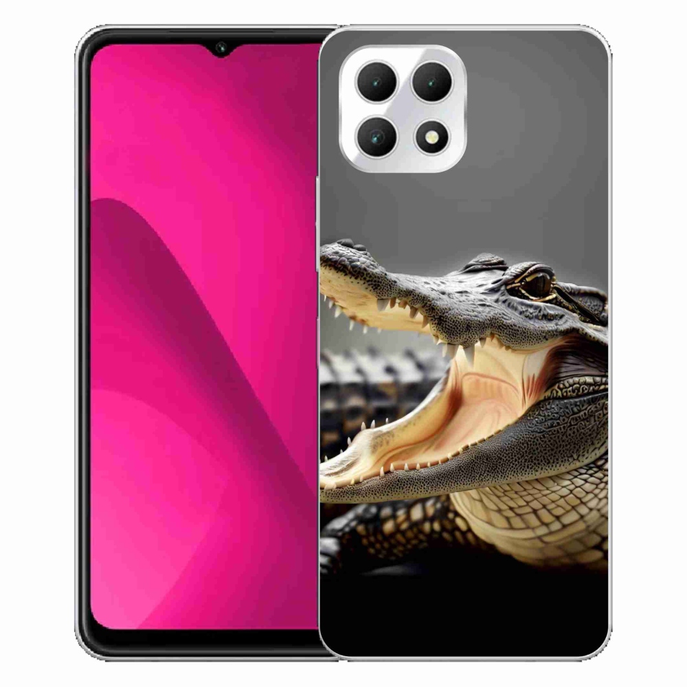 Zselés borítás mmCase a T-Mobile T Phone 2 készülékhez - krokodil