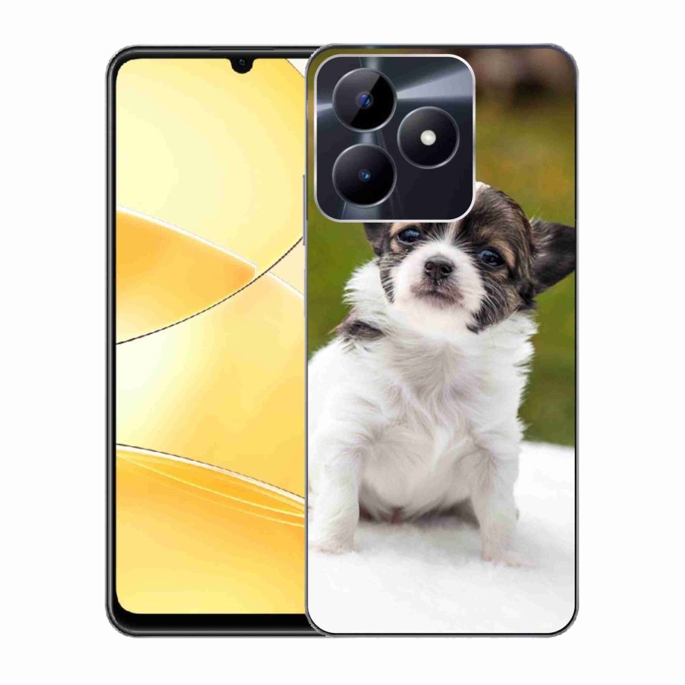 Gél tok mmCase a Realme C51/C53 készülékhez - chihuahua 4