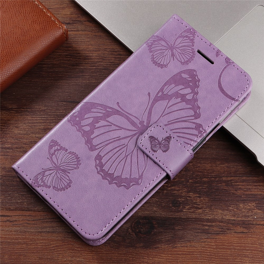 Big Butterfly könyvhátlap az iPhone 18 Pro Max/17 Pro Max készülékhez – lila
