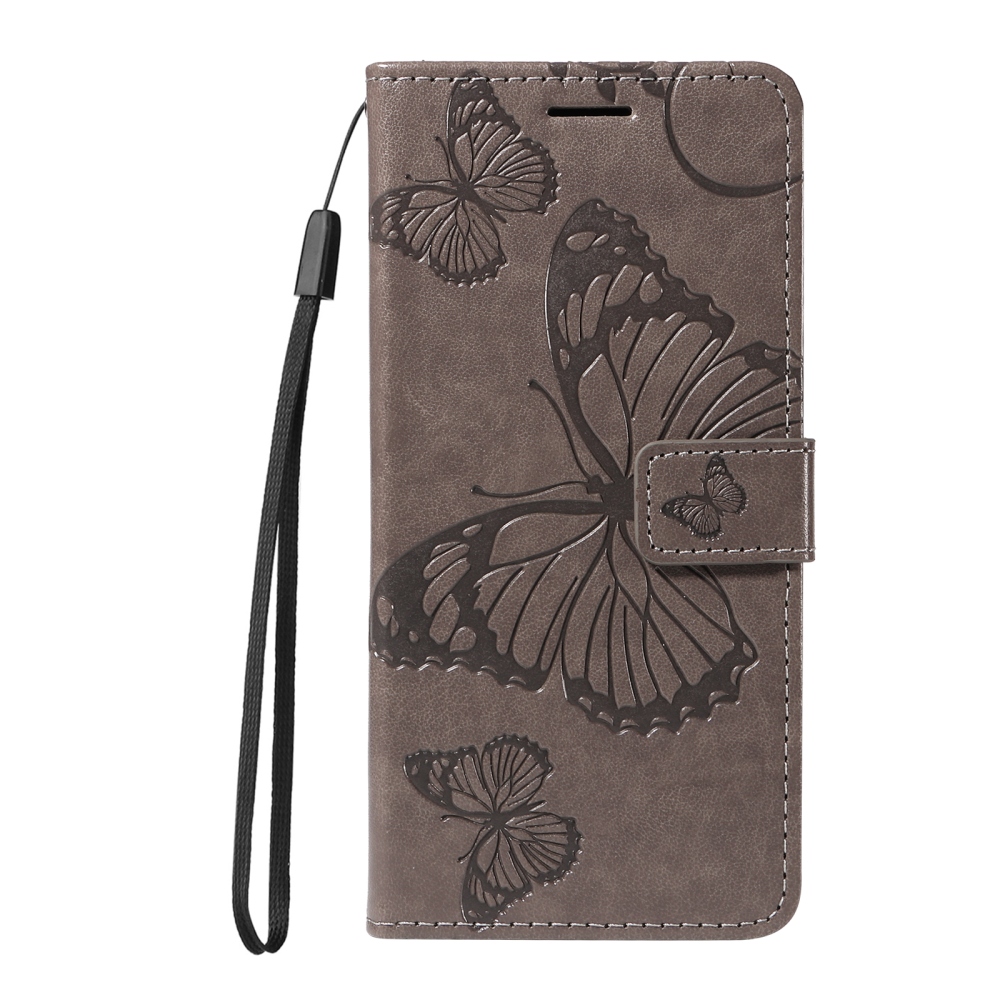 Big Butterfly könyvformájú tok a Motorola Edge 70 Pro 5G-hez – szürke