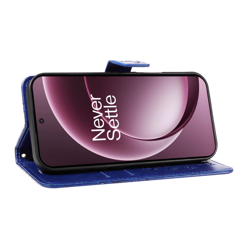 Nagy pillangó könyv tok a OnePlus 15 5G-hez - kék