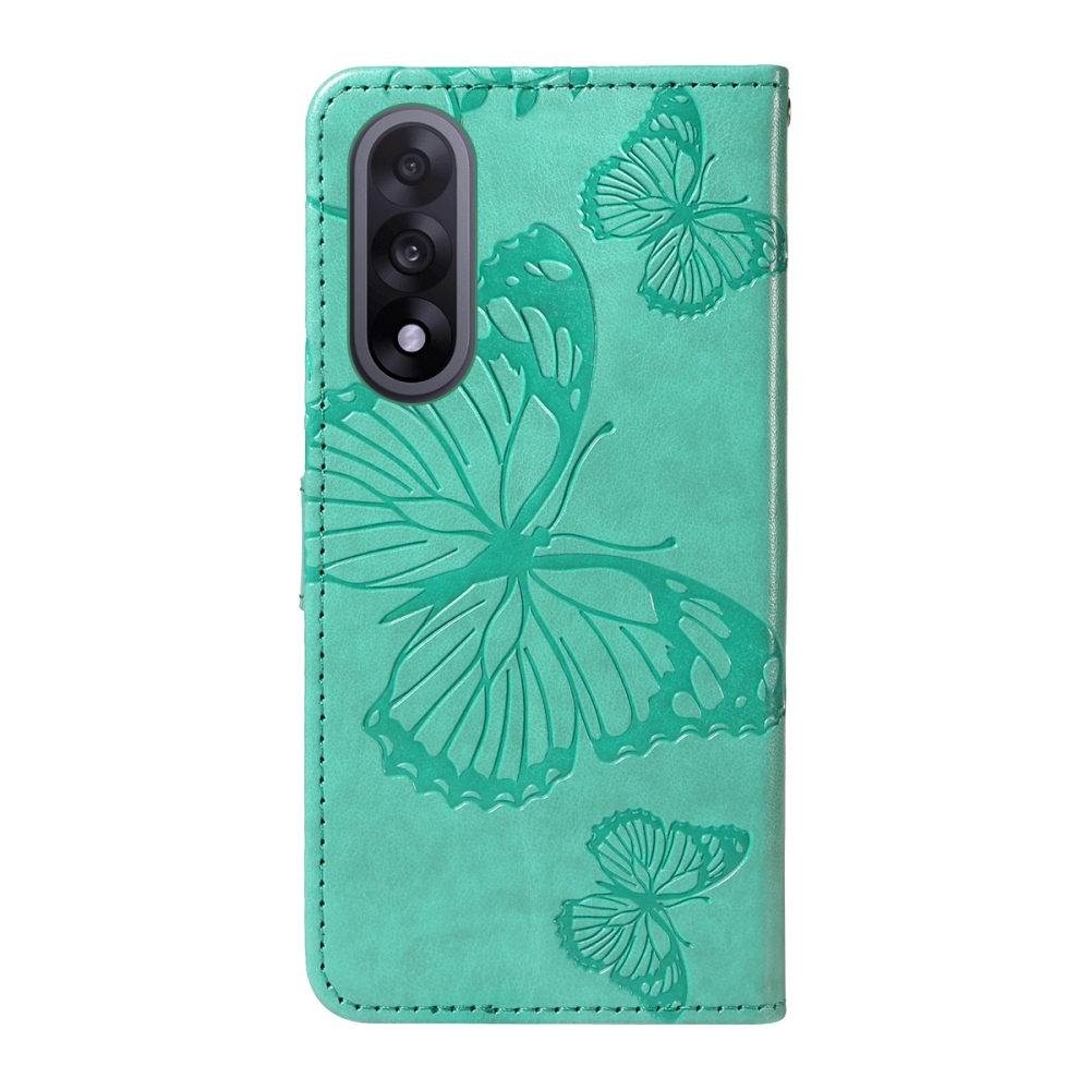 Nagy pillangó könyv tok OnePlus Nord 5 5G - teal - teal