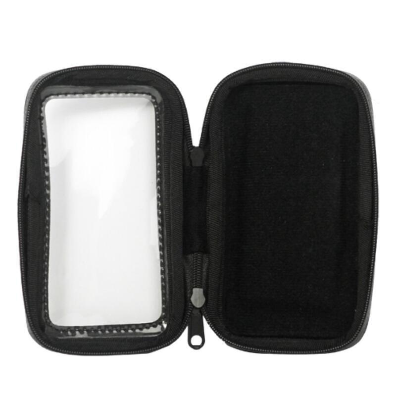 Kerékpár vízálló kormányvédő 145 x 82 x 15 mm-es telefon méretig