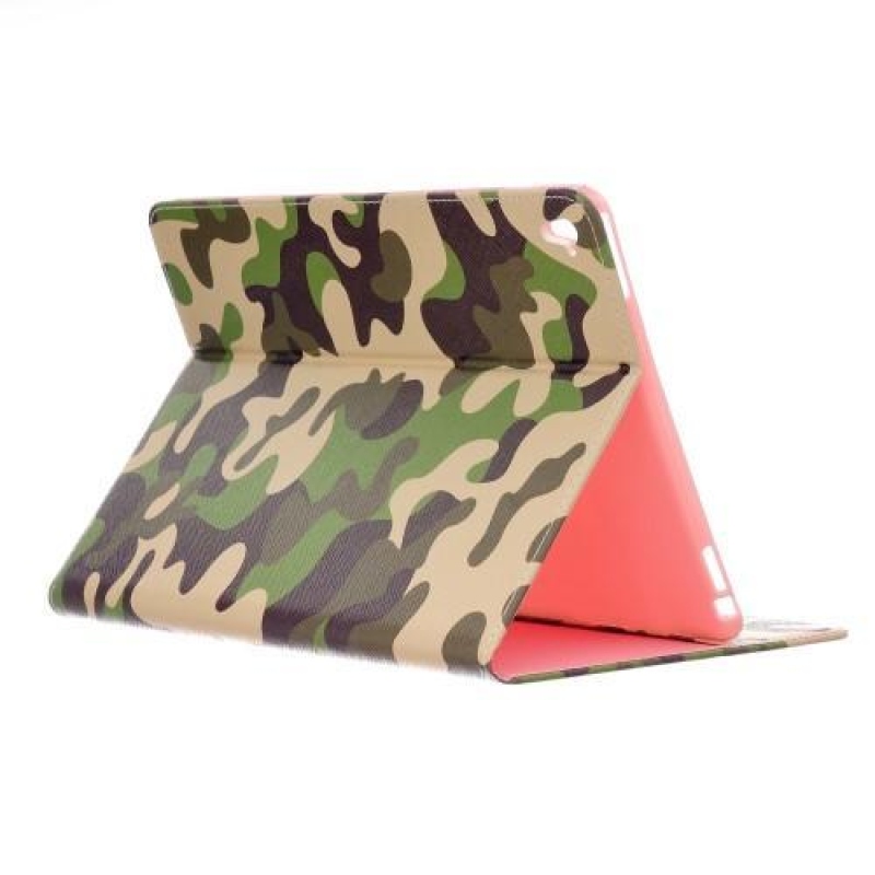 Bildi PU bőr tok iPad Pro 9.7 készülékhez - álcázott színű