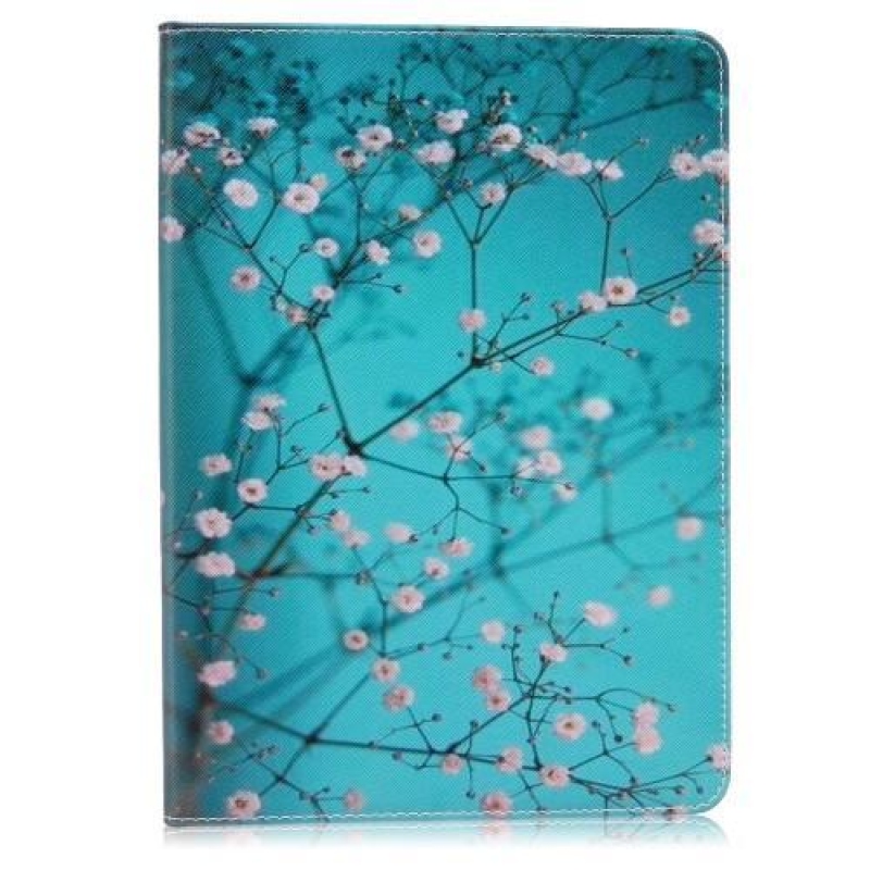 Bildi PU bőr tok iPad Pro 9.7 készülékhez - virágos ágakkal