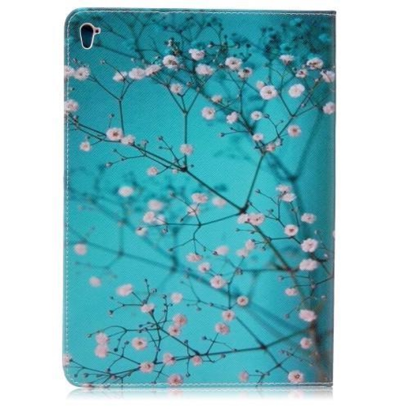 Bildi PU bőr tok iPad Pro 9.7 készülékhez - virágos ágakkal