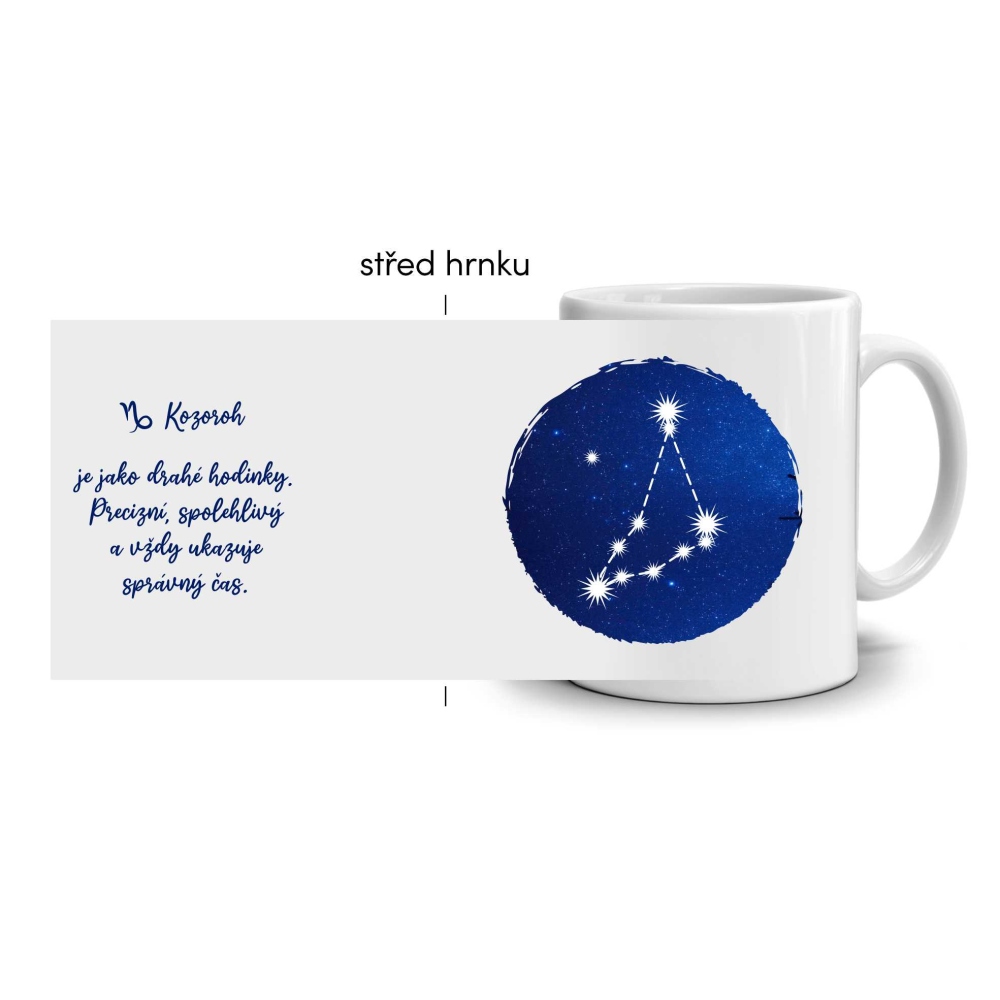 Fehér kerámia bögre 330ml képpel - Bak jegy