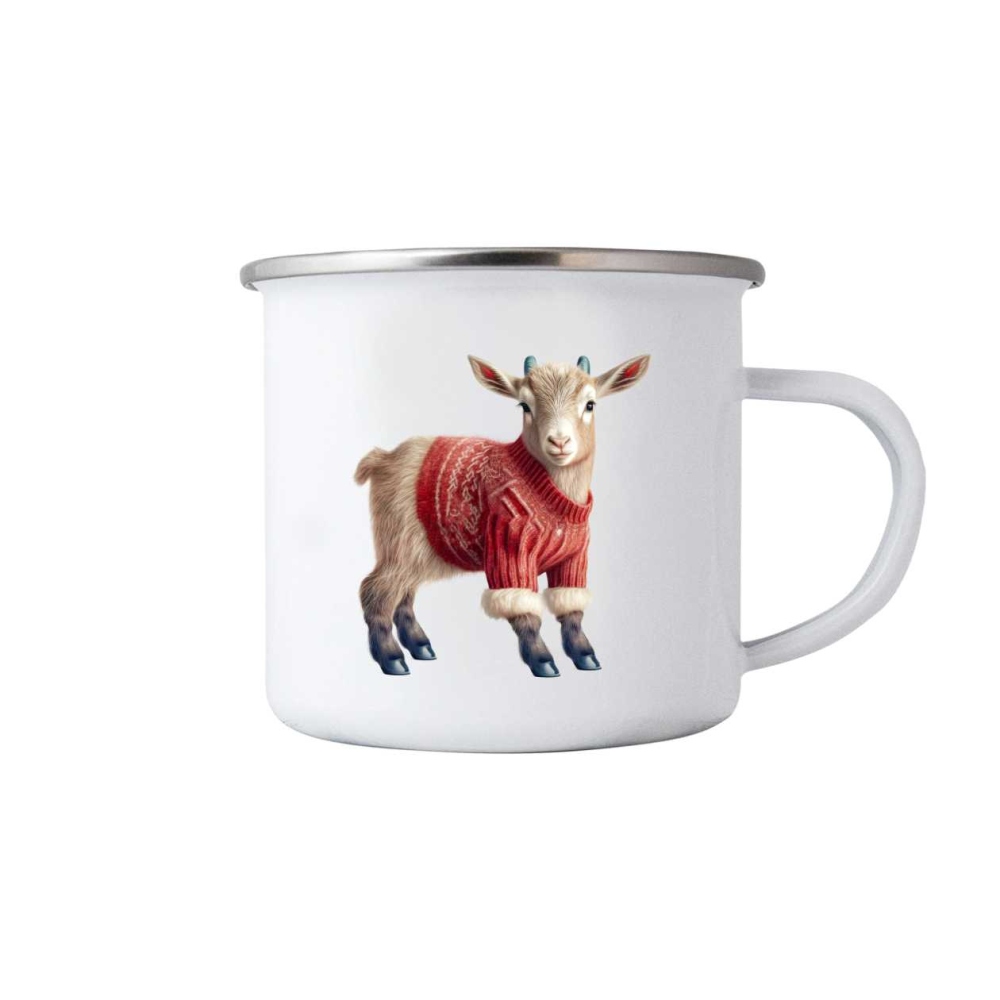 Fehér bögre 380ml képpel - gyerek pulóverben